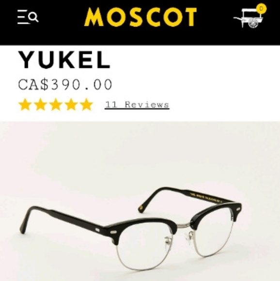 MOSCOT Yukel Glasses - Picture 3 of 4